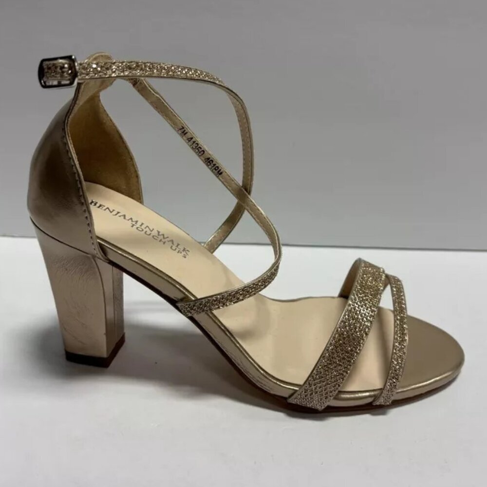 Touch Ups Women’s Daphne, Block Heel Sandals, Size 7 M
